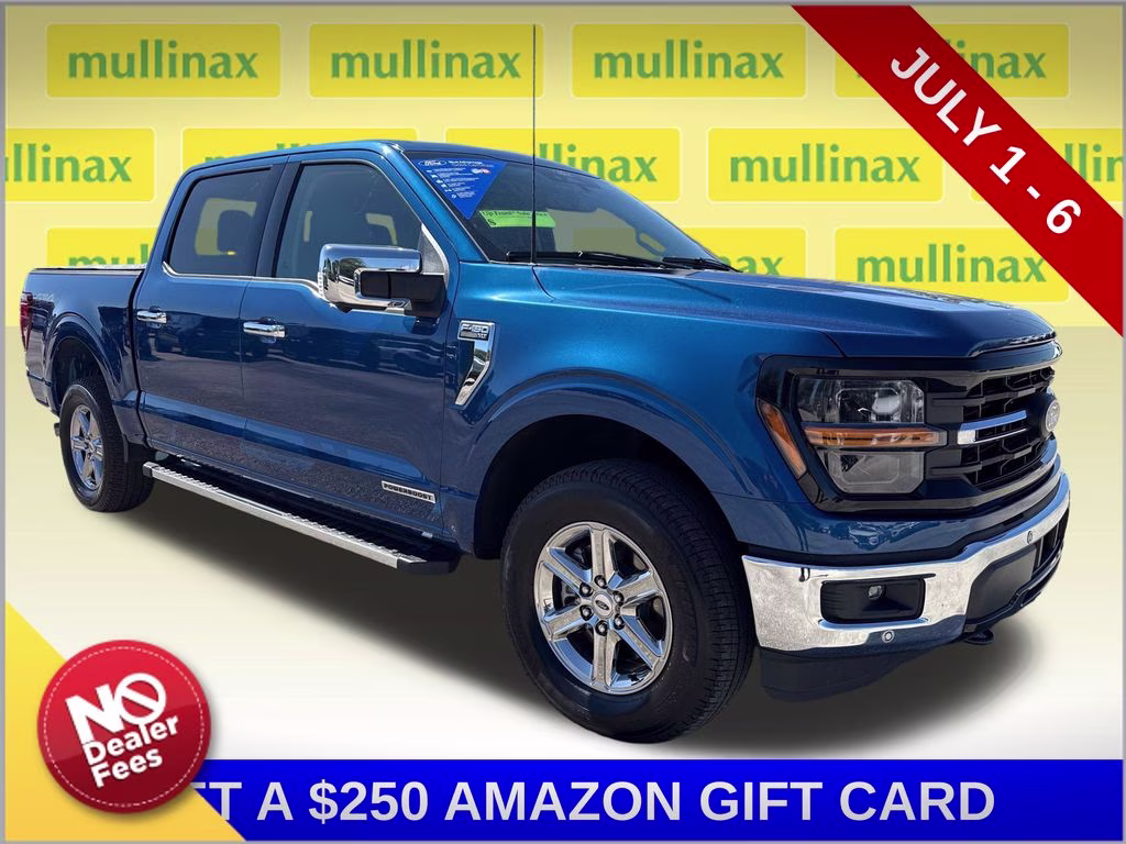 2025 Atlas Blue Metallic Ford F-150 XLT 4X4 Truck