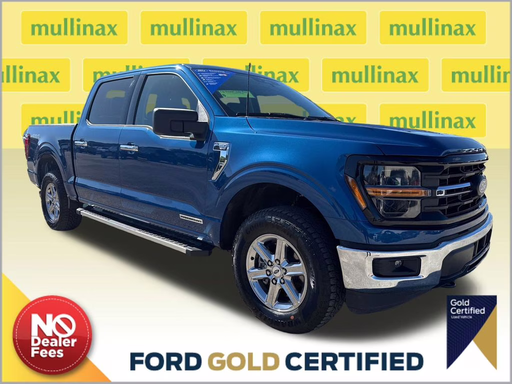 2025 Atlas Blue Metallic Ford F-150 XLT 4X4 Truck