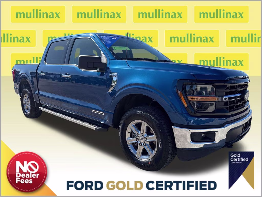 2025 Atlas Blue Metallic Ford F-150 XLT 4X4 Truck