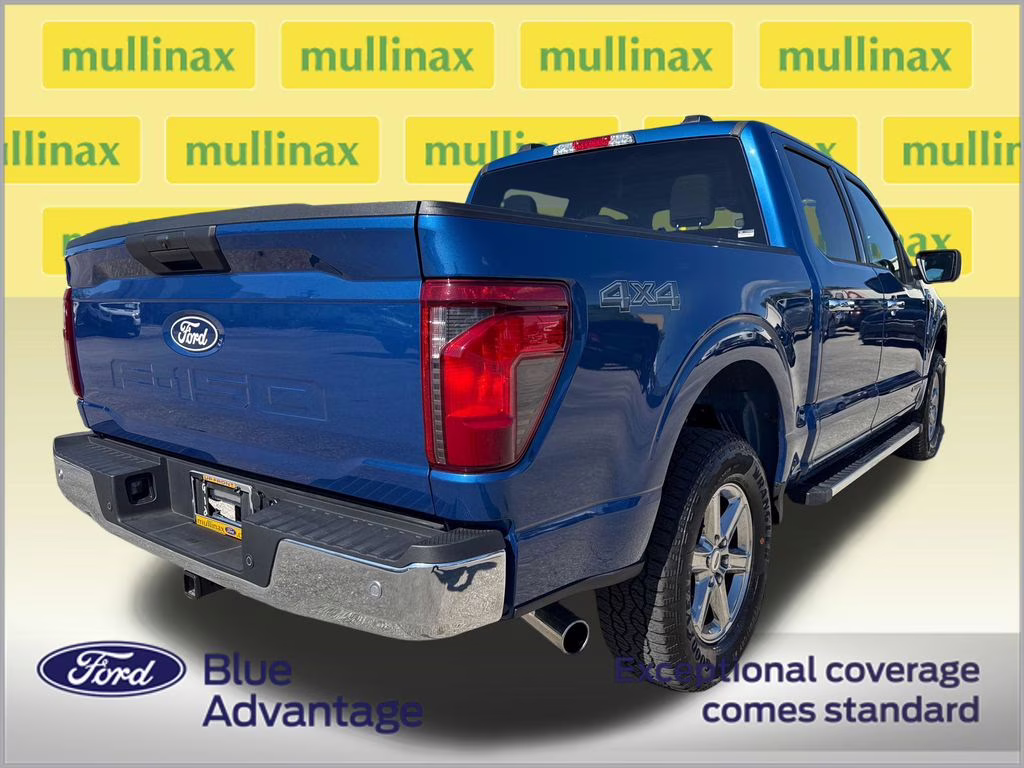 2025 Atlas Blue Metallic Ford F-150 XLT 4X4 Truck
