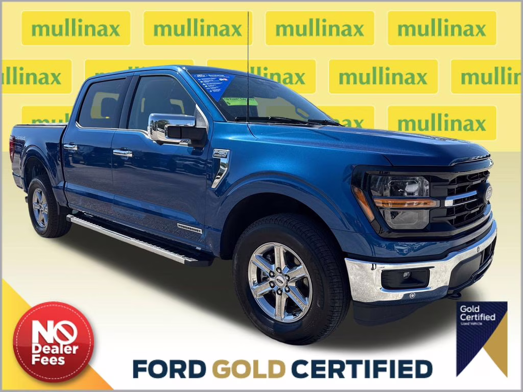 2025 Atlas Blue Metallic Ford F-150 XLT 4X4 Truck