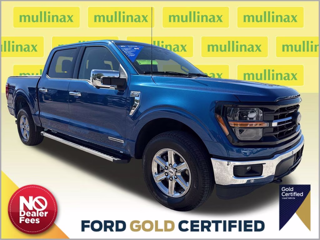 2025 Atlas Blue Metallic Ford F-150 XLT 4X4 Truck