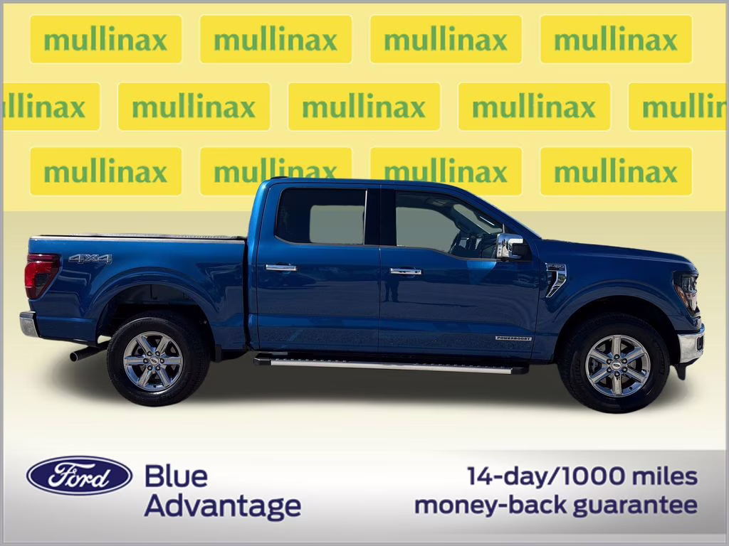 2025 Atlas Blue Metallic Ford F-150 XLT 4X4 Truck