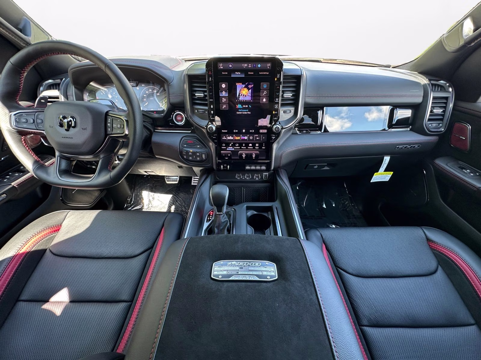 2026 Diamond Black Crystal Pearlcoat Ram 1500 RHO 4X4 Truck