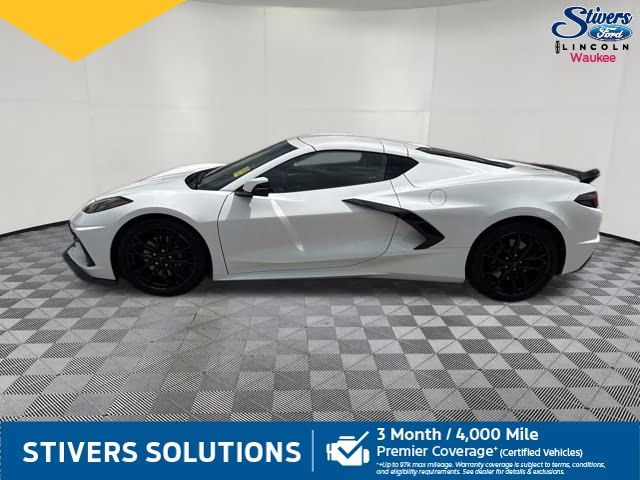 2024 Arctic White Chevrolet Corvette Stingray RWD Coupe