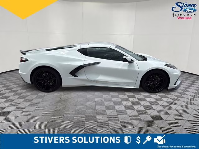 2024 Arctic White Chevrolet Corvette Stingray RWD Coupe