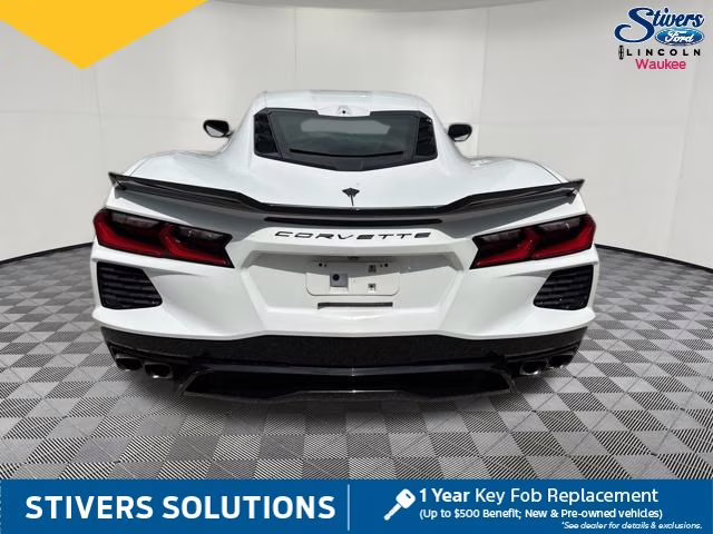 2024 Arctic White Chevrolet Corvette Stingray RWD Coupe