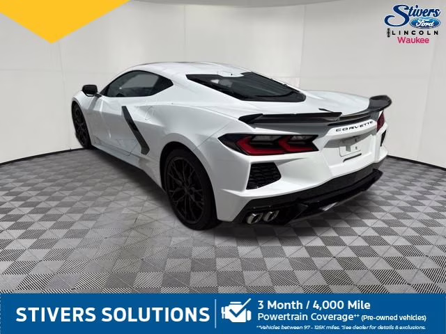 2024 Arctic White Chevrolet Corvette Stingray RWD Coupe