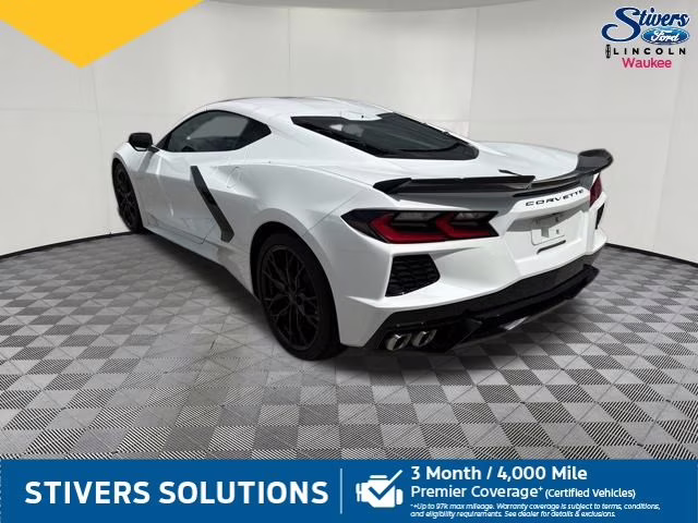 2024 Arctic White Chevrolet Corvette Stingray RWD Coupe