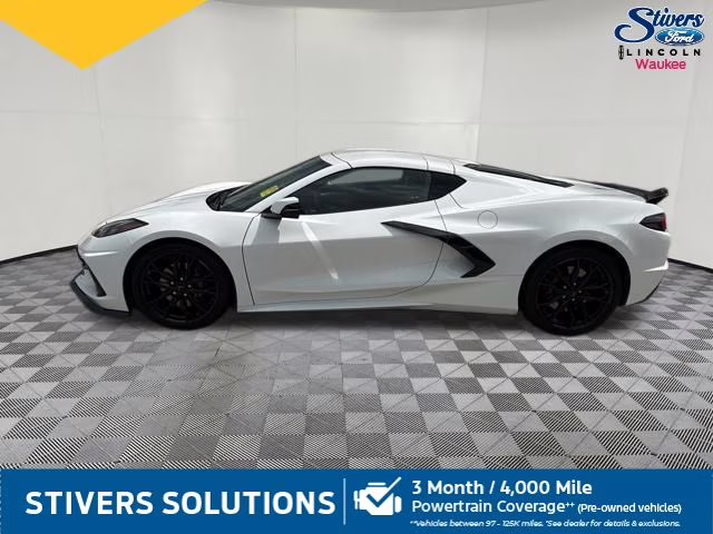 2024 Arctic White Chevrolet Corvette Stingray RWD Coupe