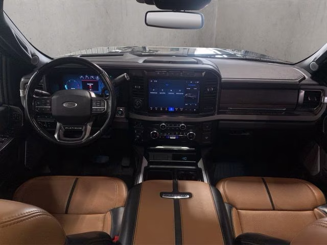 2023 Agate Black Metallic Ford Super Duty F-250 SRW Platinum 4X4 Truck