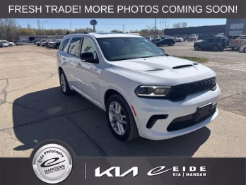 2025 White Knuckle Clearcoat Dodge Durango R/T Plus AWD SUV