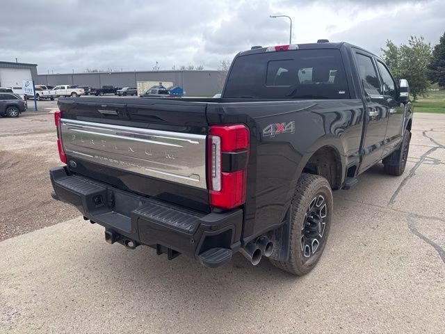 2023 Agate Black Metallic Ford Super Duty F-250 SRW Platinum 4X4 Truck