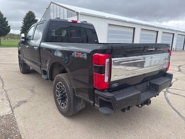 2023 Agate Black Metallic Ford Super Duty F-250 SRW Platinum 4X4 Truck