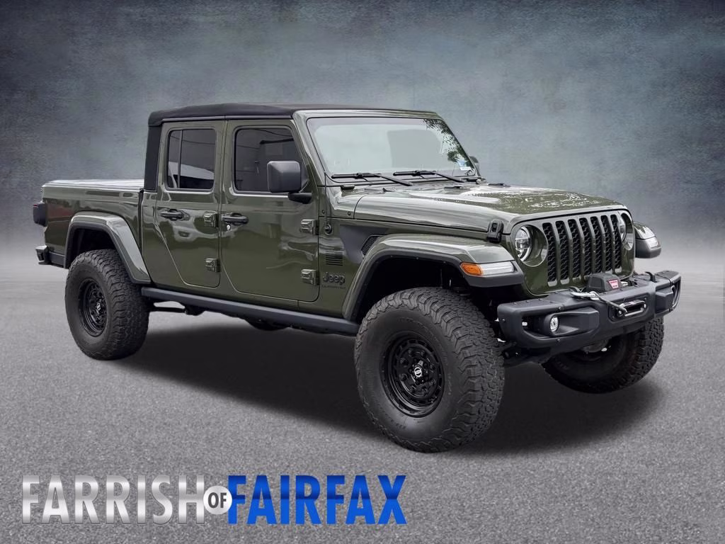2021 Sarge Green Clearcoat Jeep Gladiator FREEDOM 4X4 Truck