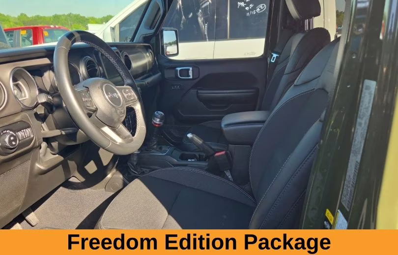 2021 Sarge Green Clearcoat Jeep Gladiator FREEDOM 4X4 Truck