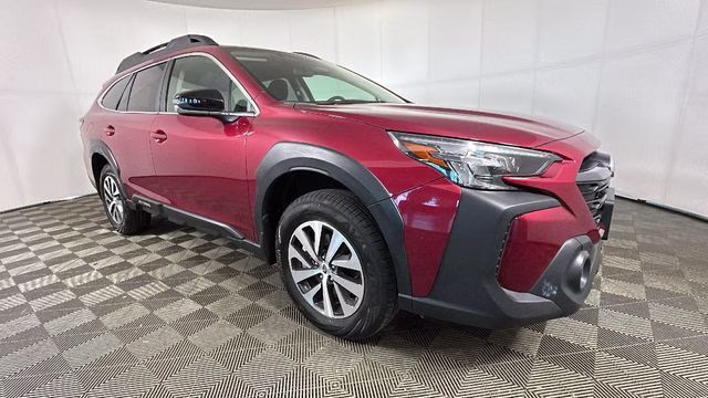 2025 Crimson Red Pearl Subaru Outback Premium AWD SUV