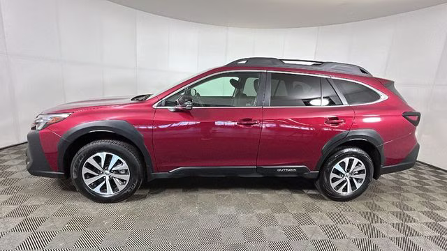2025 Crimson Red Pearl Subaru Outback Premium AWD SUV