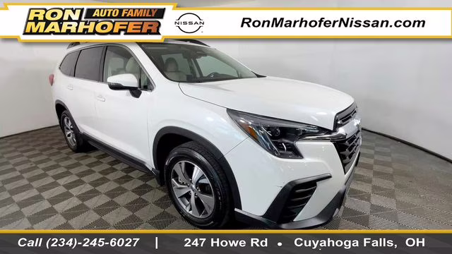 2023 Crystal White Pearl Subaru Ascent Premium AWD SUV