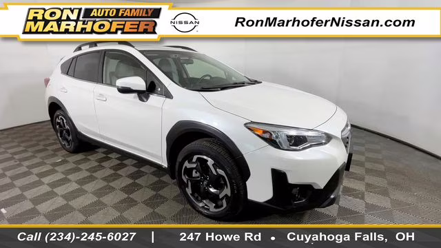 2023 Crystal White Pearl Subaru Crosstrek Limited AWD SUV