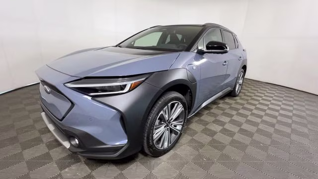 2023 Harbor Mist Gray Pearl 2-Tone Subaru Solterra Touring AWD SUV