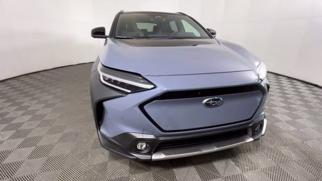2023 Harbor Mist Gray Pearl 2-Tone Subaru Solterra Touring AWD SUV