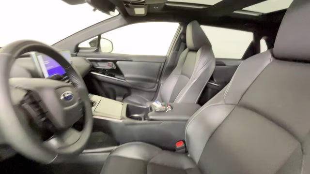 2023 Harbor Mist Gray Pearl 2-Tone Subaru Solterra Touring AWD SUV