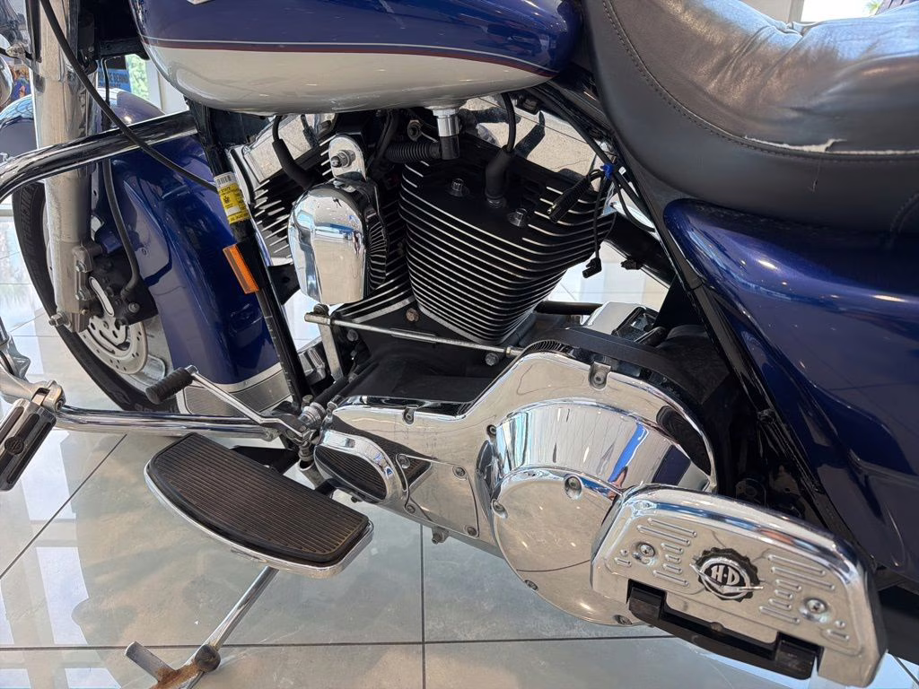 2006 Blue Harley-Davidson Road King Road King Motorcycle