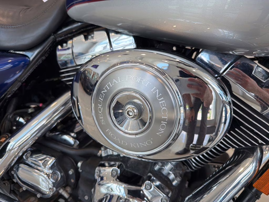 2006 Blue Harley-Davidson Road King Road King Motorcycle