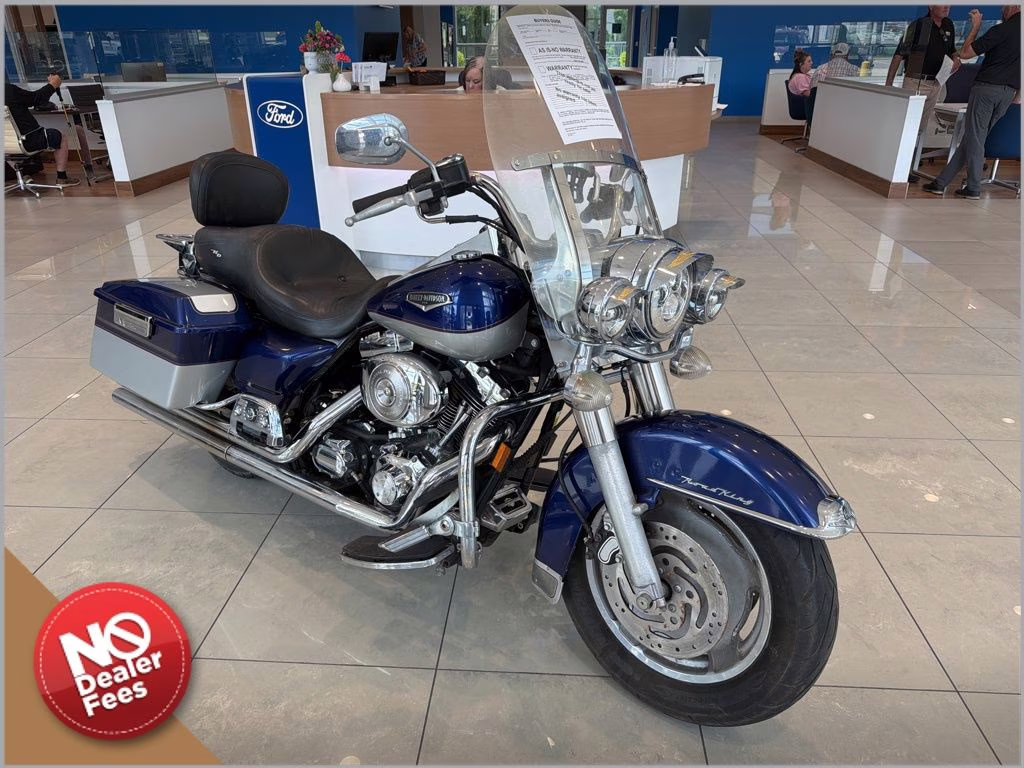 2006 Blue Harley-Davidson Road King Road King Motorcycle