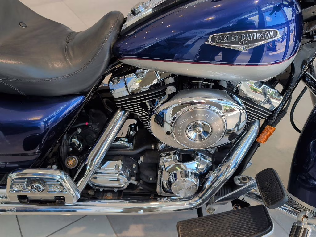 2006 Blue Harley-Davidson Road King Road King Motorcycle