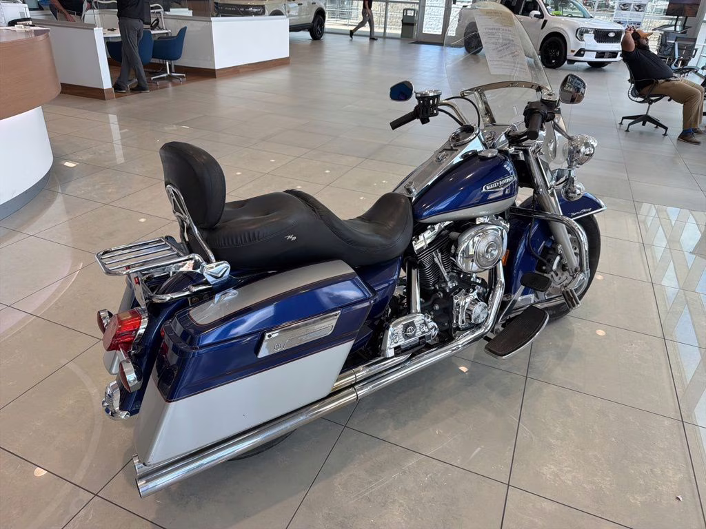 2006 Blue Harley-Davidson Road King Road King Motorcycle