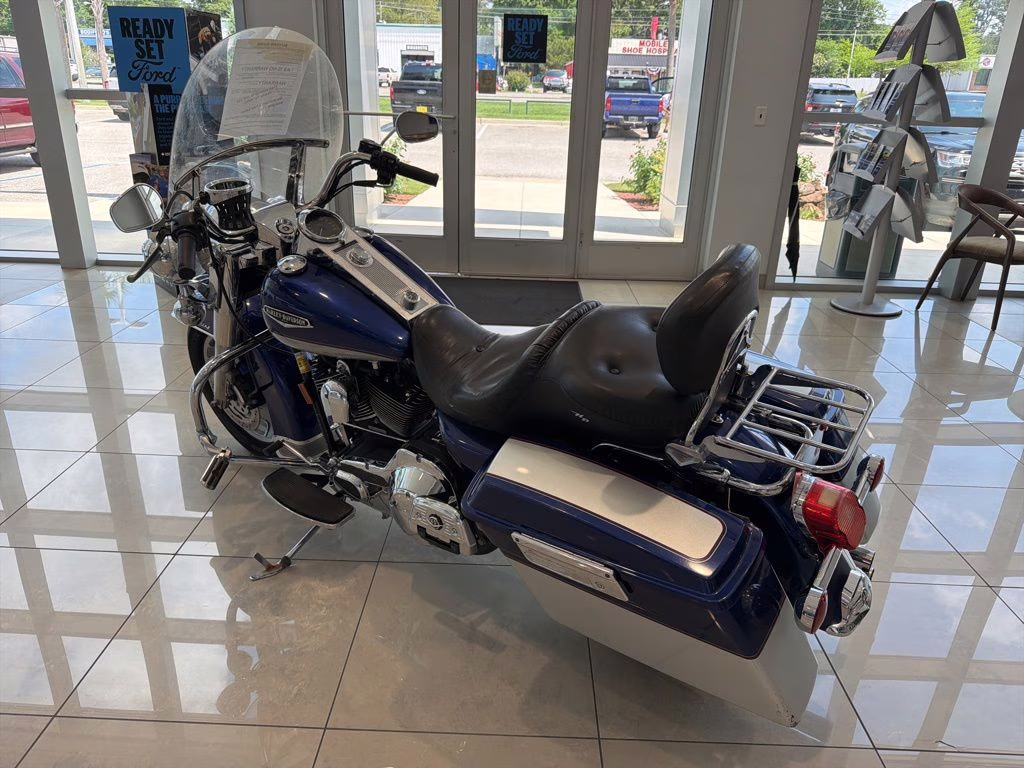 2006 Blue Harley-Davidson Road King Road King Motorcycle