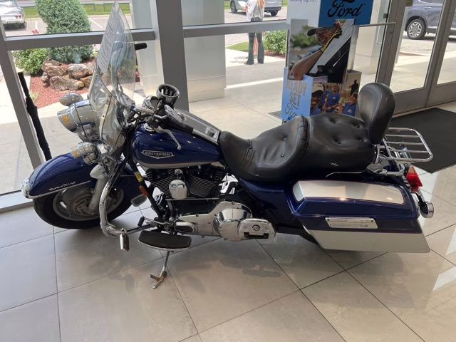 2006 Blue Harley-Davidson Road King Road King Motorcycle