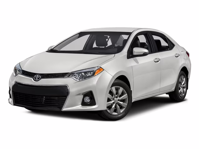 2016 Super White Toyota Corolla S Premium FWD Sedan
