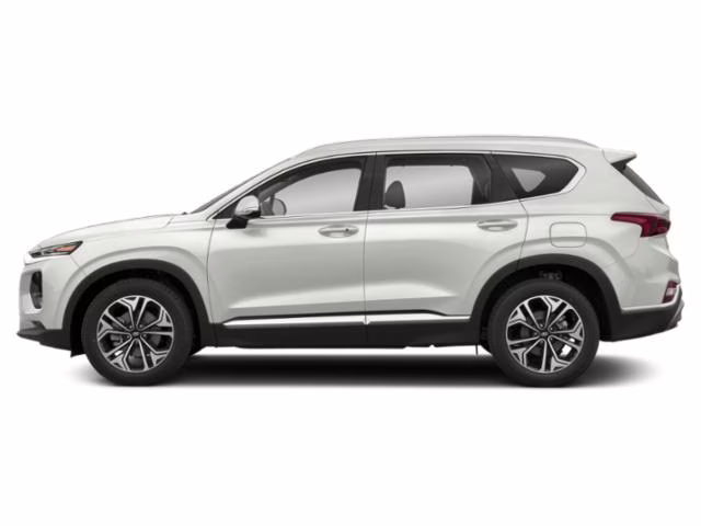 2020 Quartz White Hyundai Santa Fe Limited AWD SUV