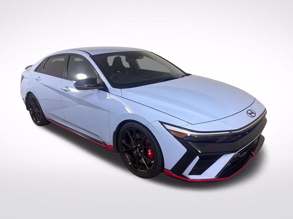 2025 Performance Blue Hyundai Elantra N Base FWD Sedan