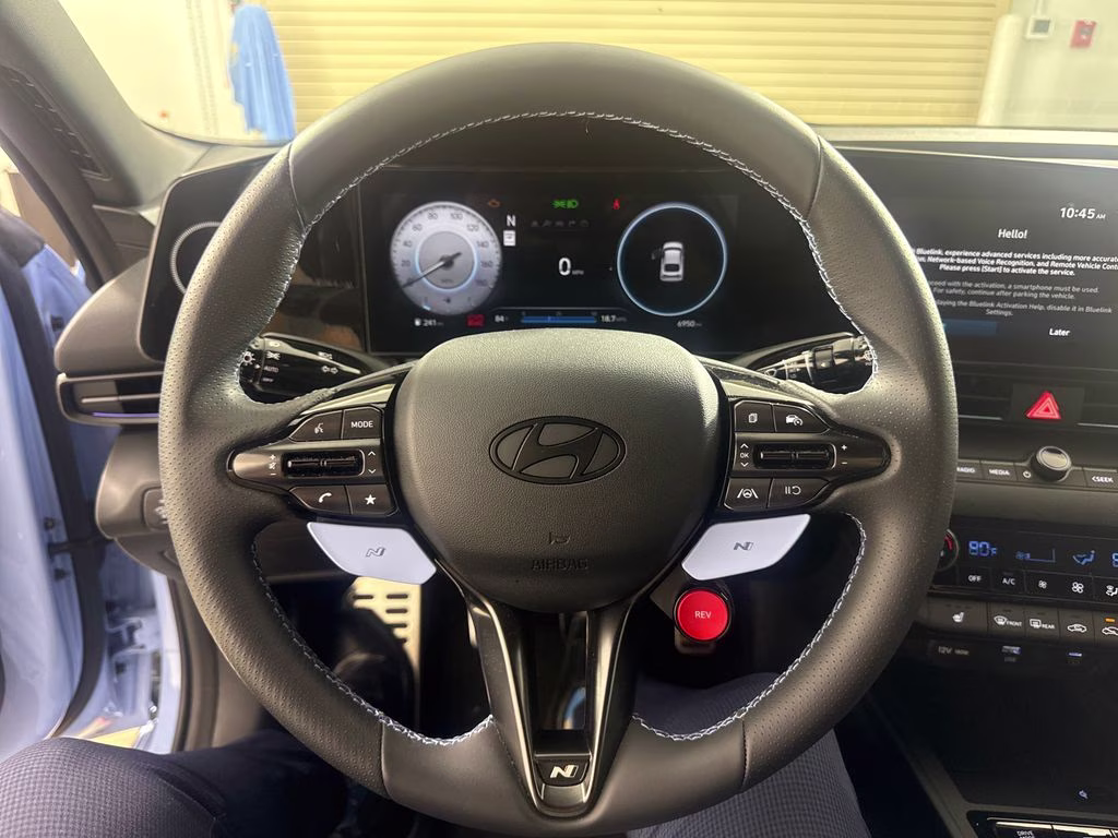 2025 Performance Blue Hyundai Elantra N Base FWD Sedan