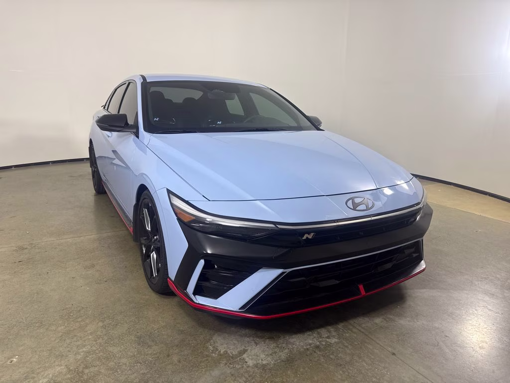 2025 Performance Blue Hyundai Elantra N Base FWD Sedan