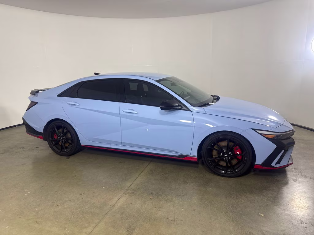 2025 Performance Blue Hyundai Elantra N Base FWD Sedan