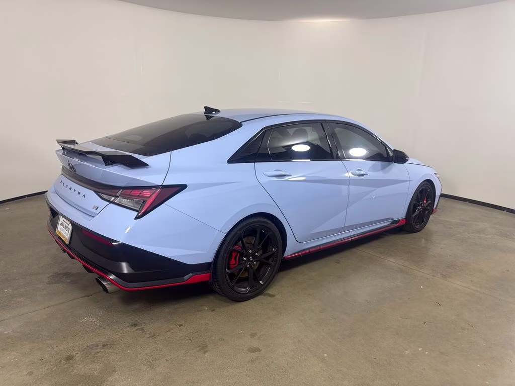 2025 Performance Blue Hyundai Elantra N Base FWD Sedan
