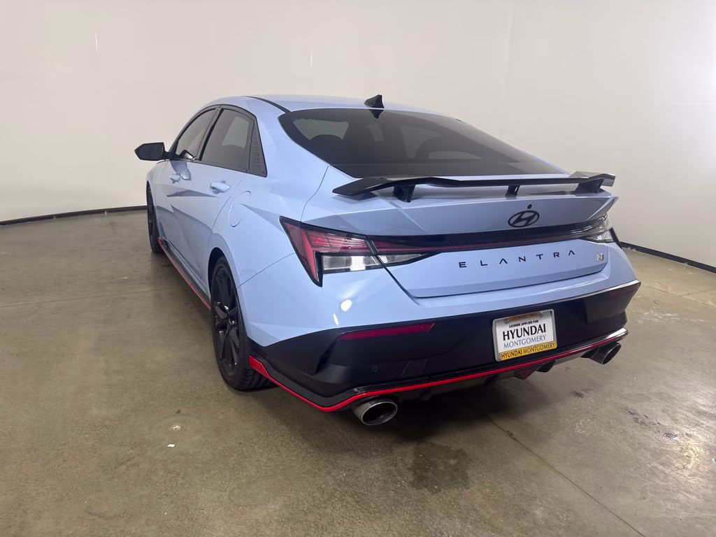 2025 Performance Blue Hyundai Elantra N Base FWD Sedan