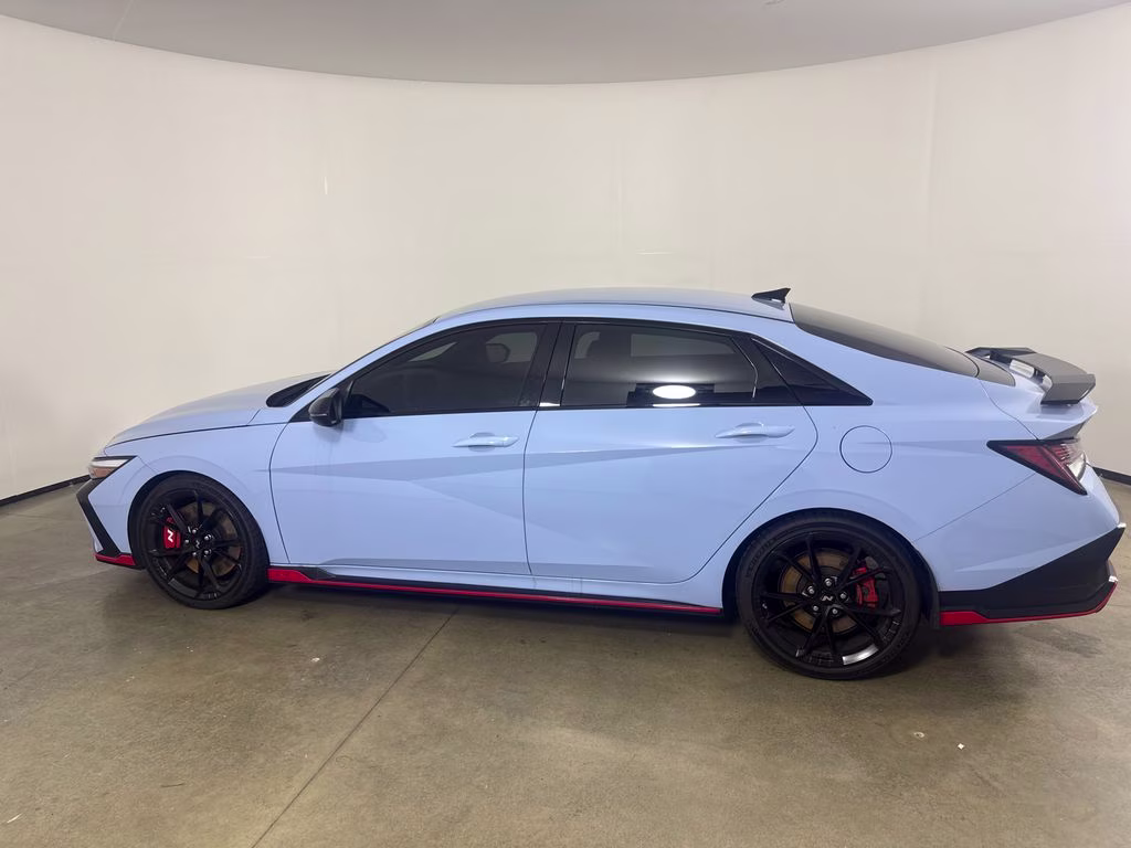 2025 Performance Blue Hyundai Elantra N Base FWD Sedan