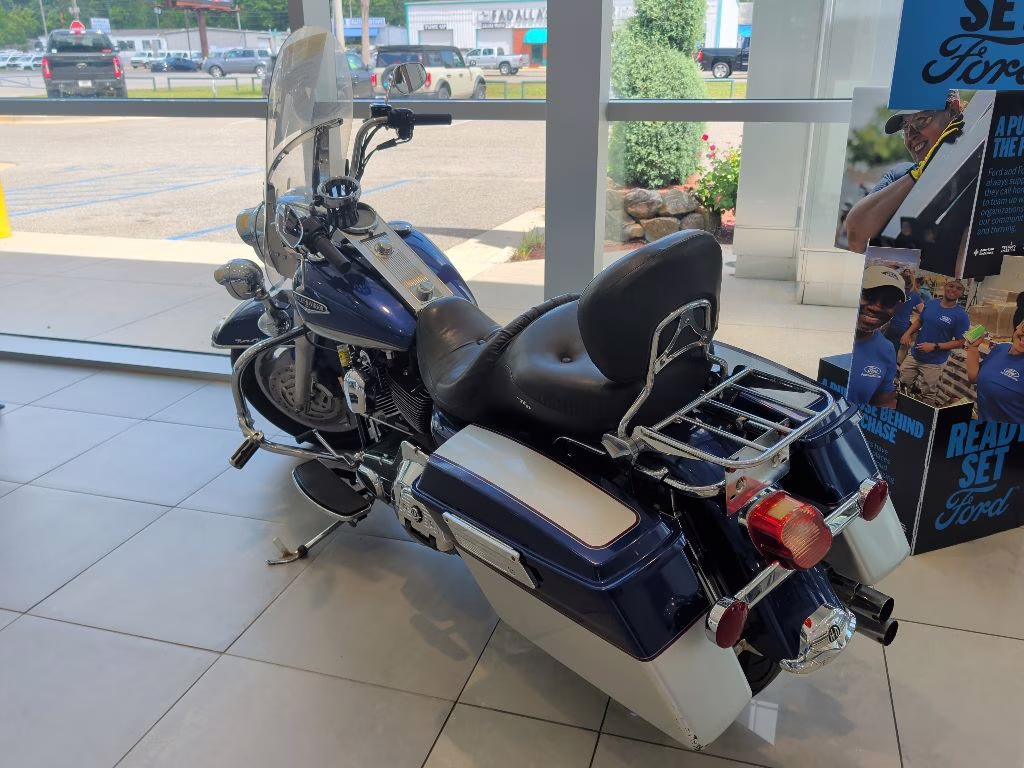 2006 Blue Harley-Davidson Road King Road King Motorcycle