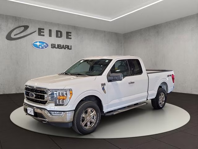 2021 Oxford White Ford F-150 XLT 4X4 Truck