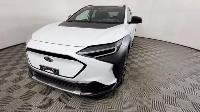 2024 Cosmic White Pearl Subaru Solterra Premium AWD SUV