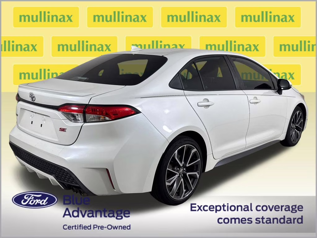 2020 Blizzard Pearl Toyota Corolla SE FWD Sedan