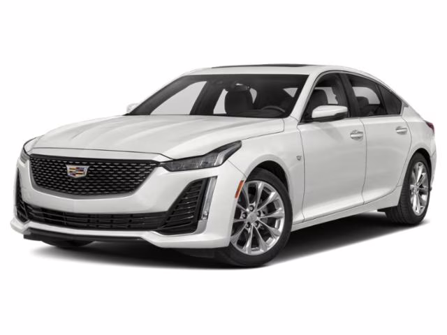 2020 Summit White Cadillac CT5 Luxury RWD Sedan