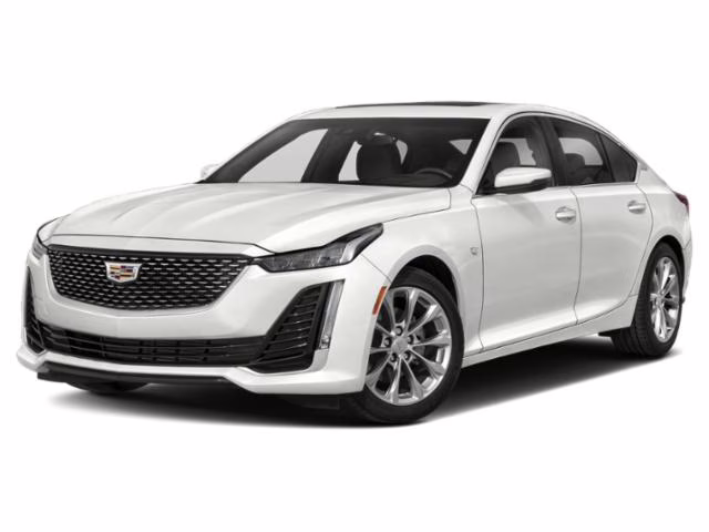 2020 Summit White Cadillac CT5 Luxury RWD Sedan