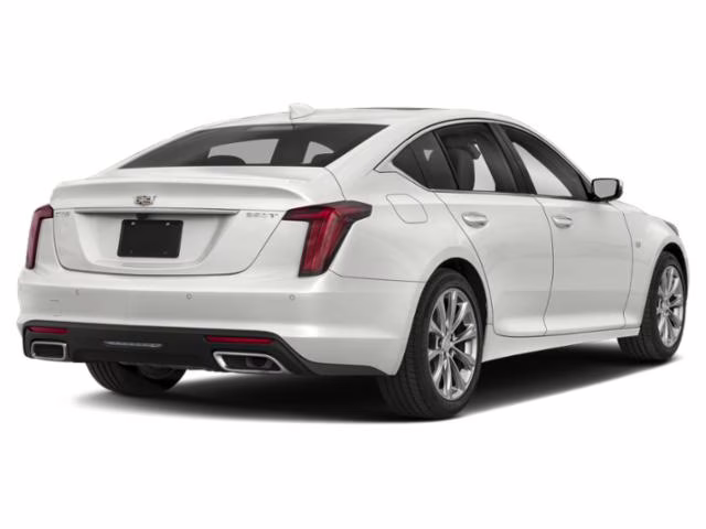 2020 Summit White Cadillac CT5 Luxury RWD Sedan